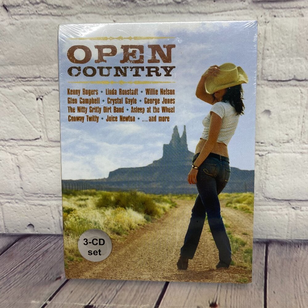 Open Country Three Decades Of Classic Chart-Topping Country 3 CD Set 2007
